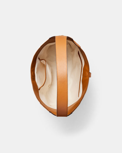 Shield Hobo Bag - Tobacco