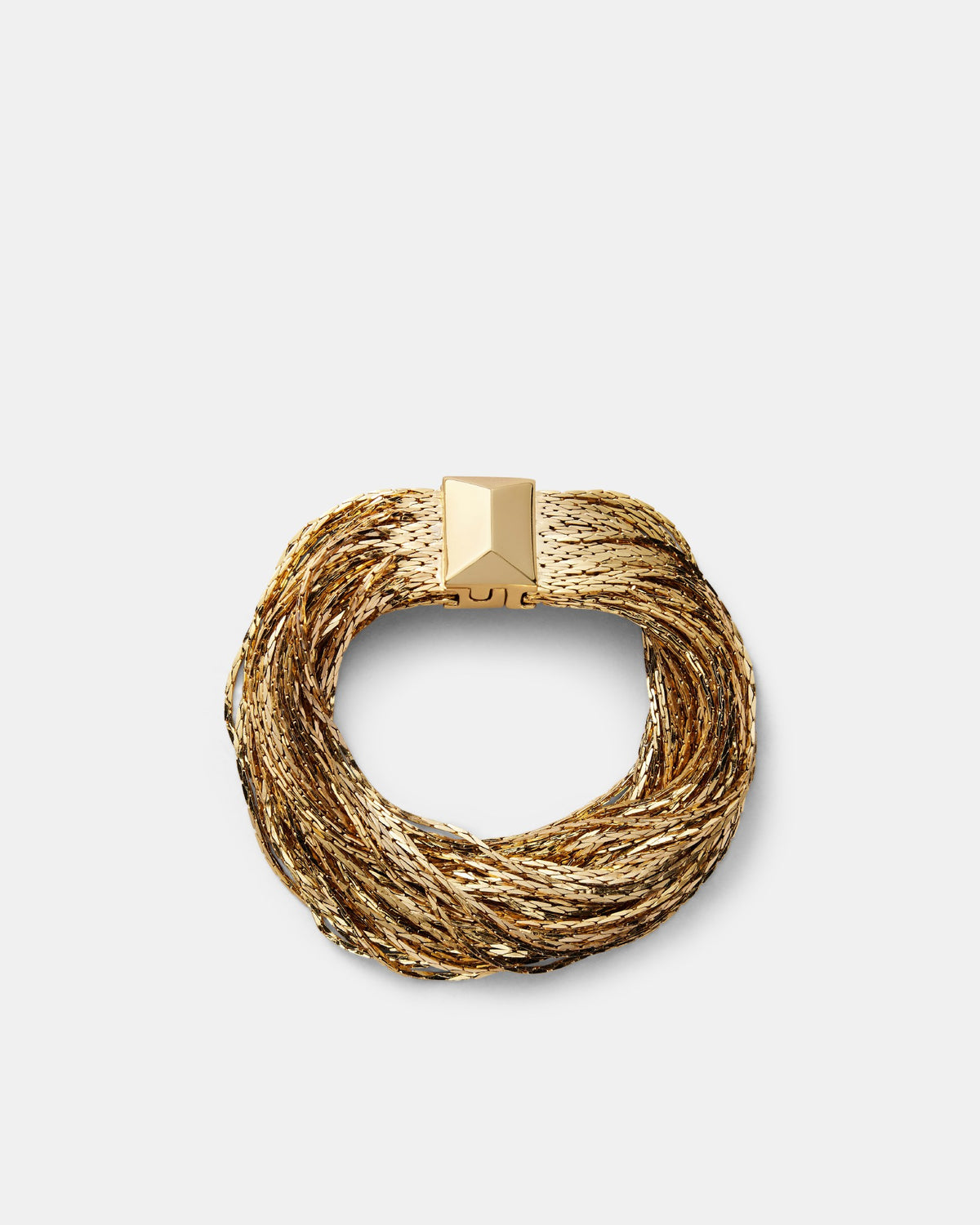 Slay To The Rhythm Multi Chain Bracelet - Gold
