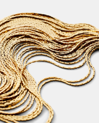 Slay To The Rhythm Multi Chain Bracelet - Gold