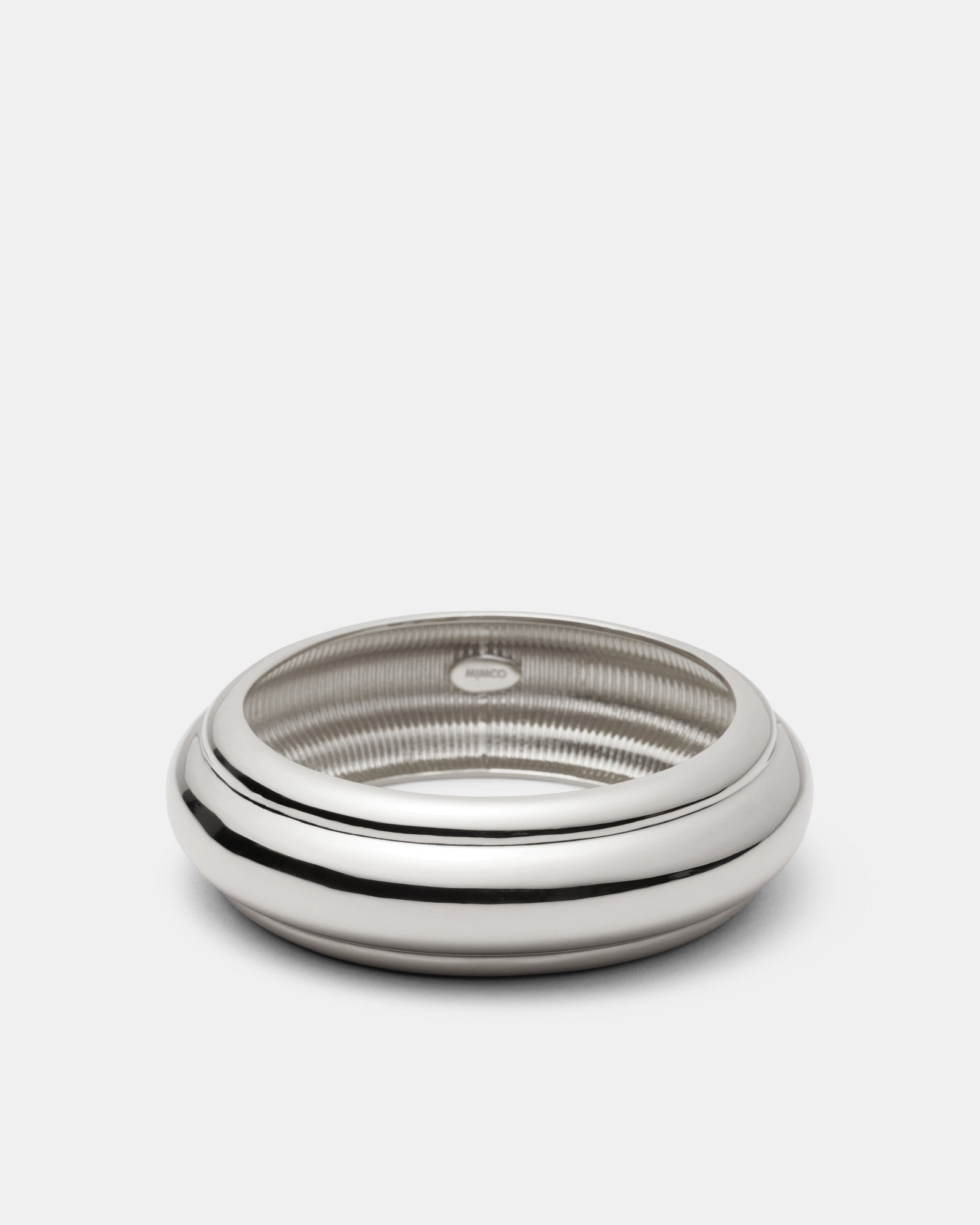 Groove That Soothes Bangle - Silver