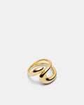 The Podium Twist Ring - Gold