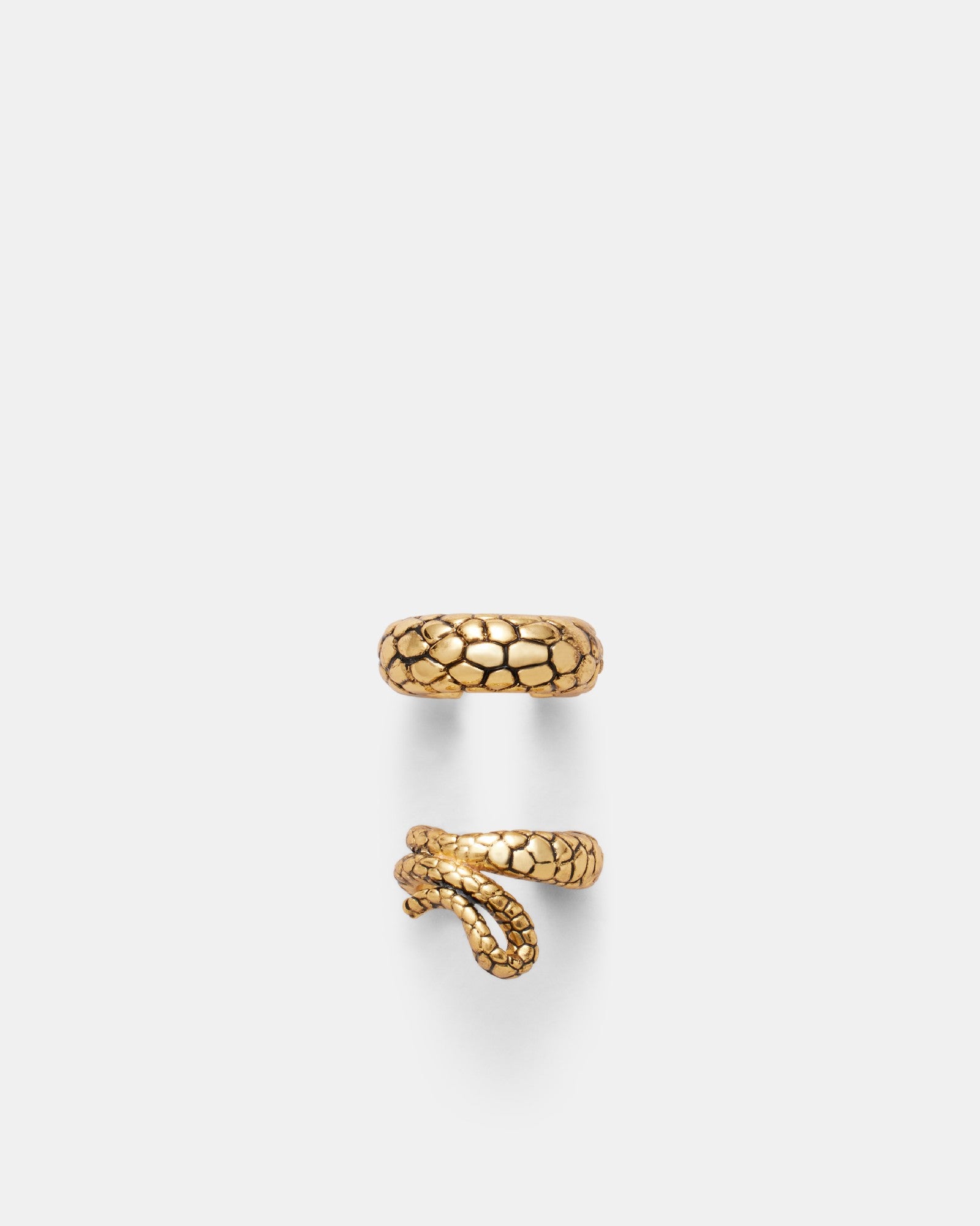 Rock Royalty Ear Cuff Set - Gold