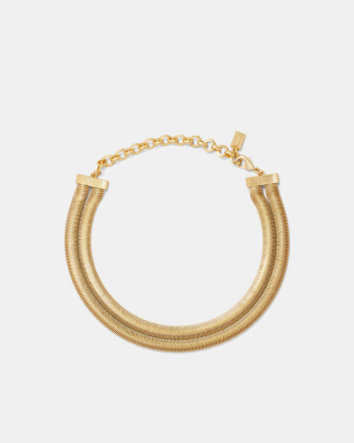 La Vie En Rose Choker Necklace - Gold