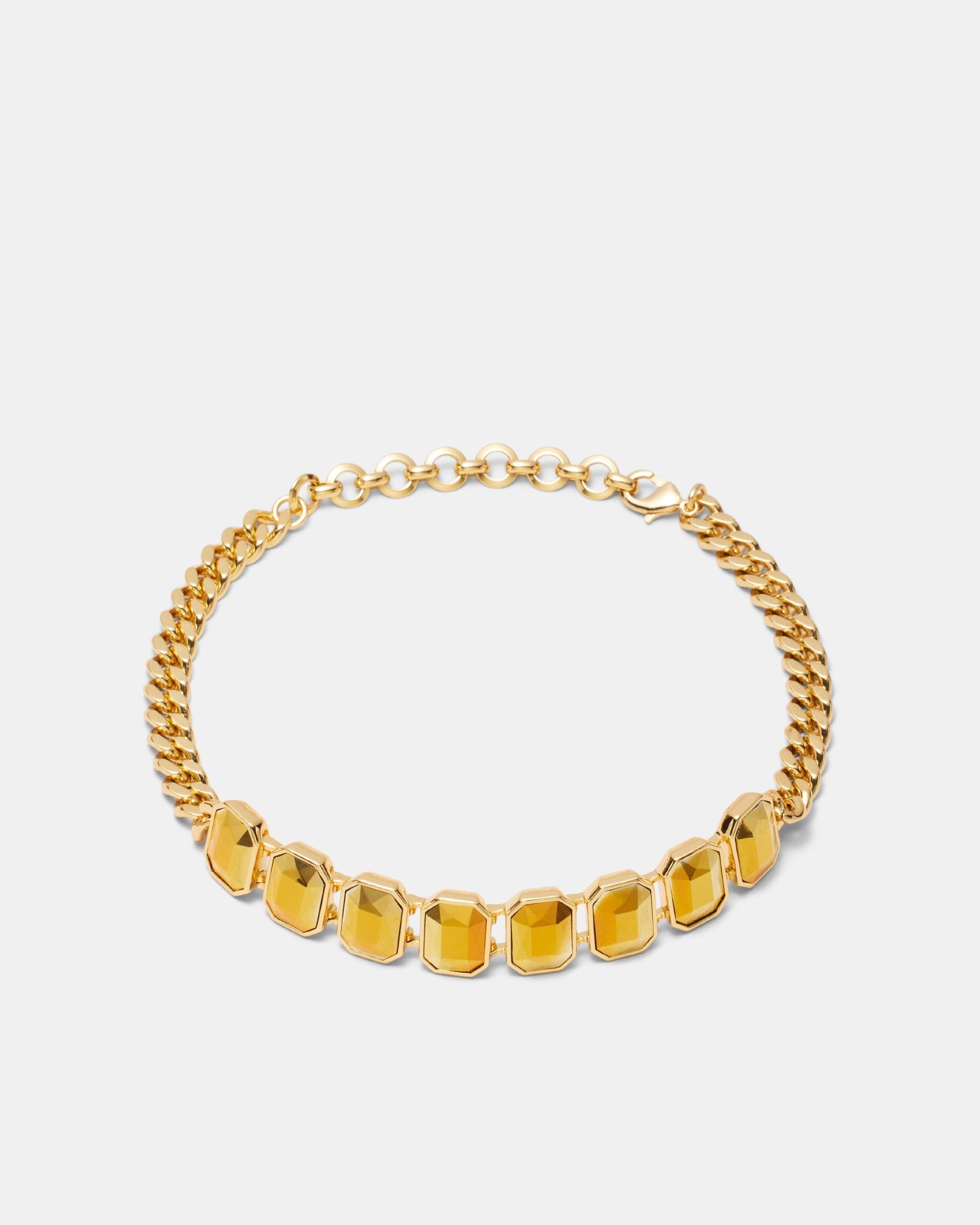 I Feel Love Choker Necklace - Gold