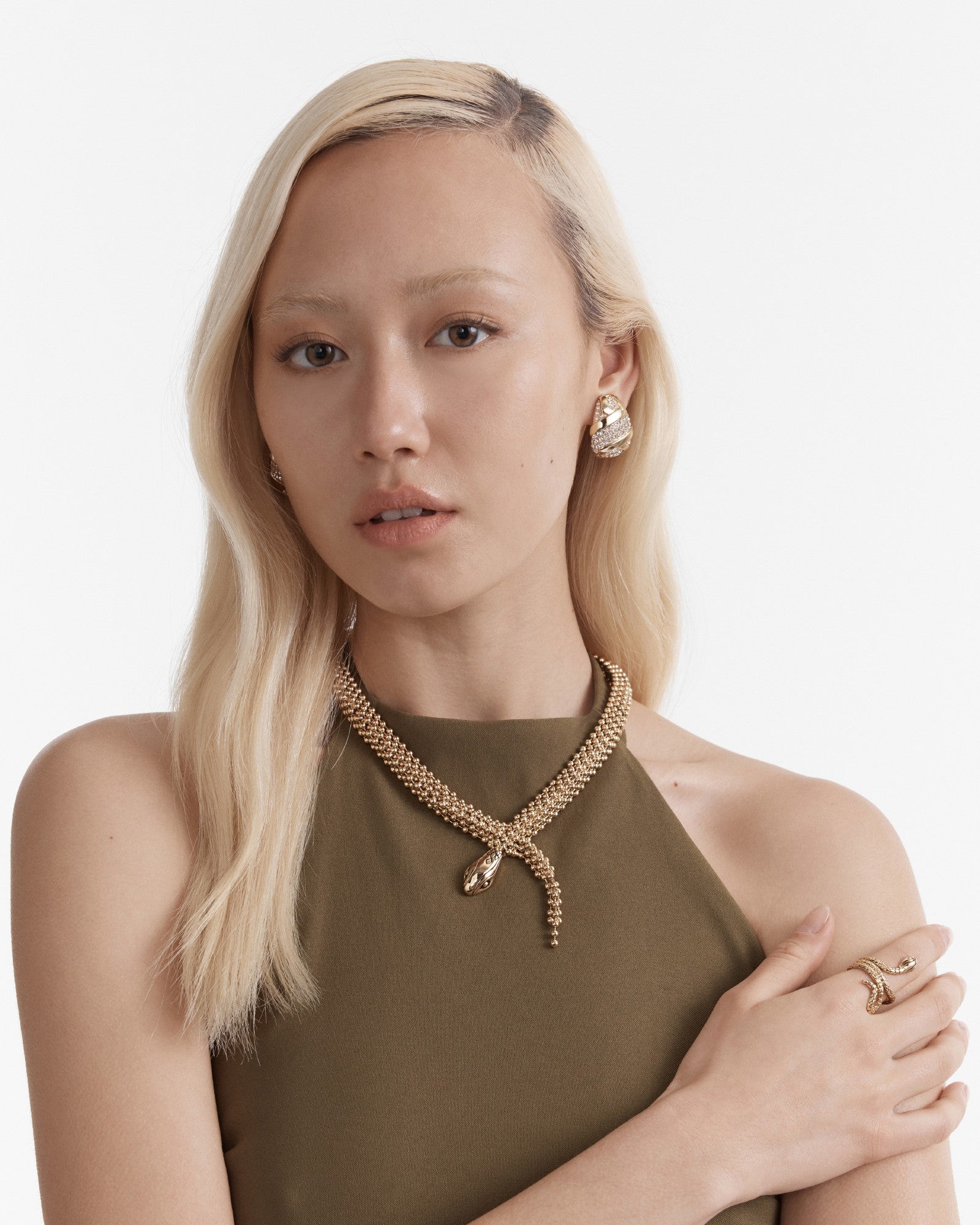 Rock Royalty Necklace - Gold