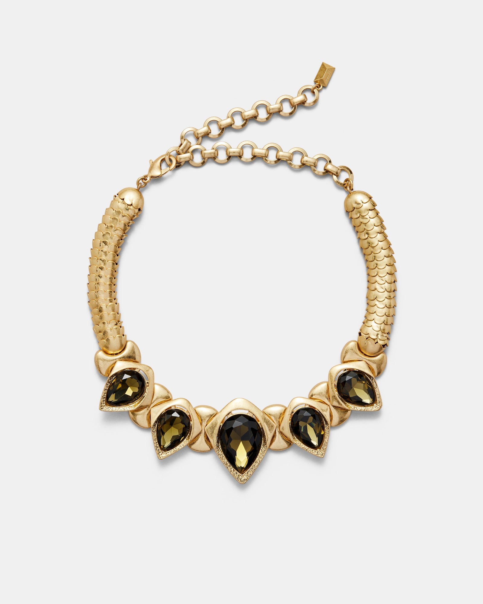 Like A Mirage Statement Necklace - Gold