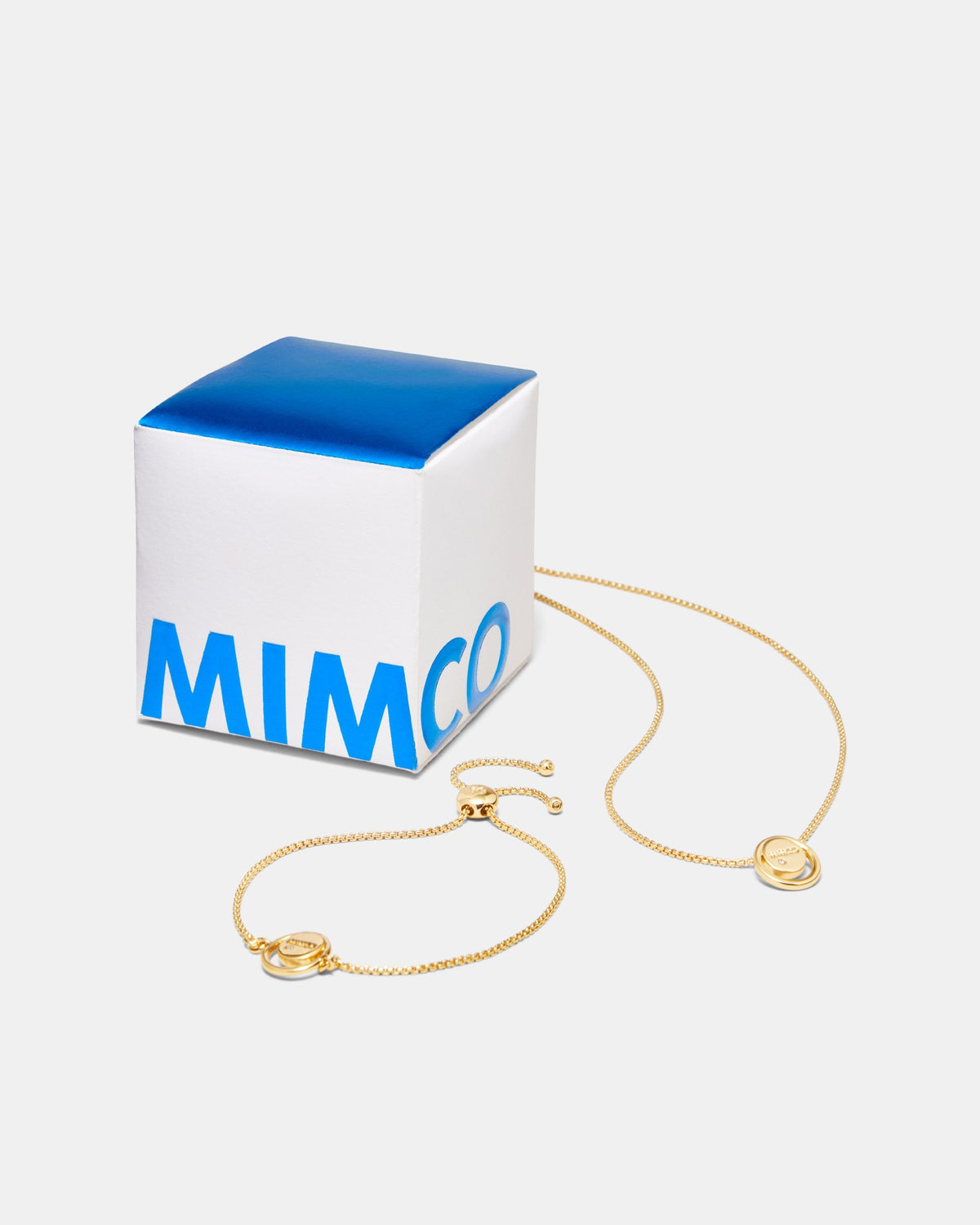 Cirque Necklace & Bracelet Gift Box - Gold