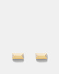 Slay To The Rhythm Pave Stud Earrings - Gold