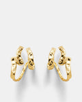 Cadence Hoop Earrings - Gold