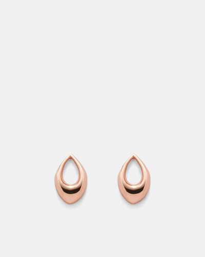 Anthem Stud Earrings - Rose Gold