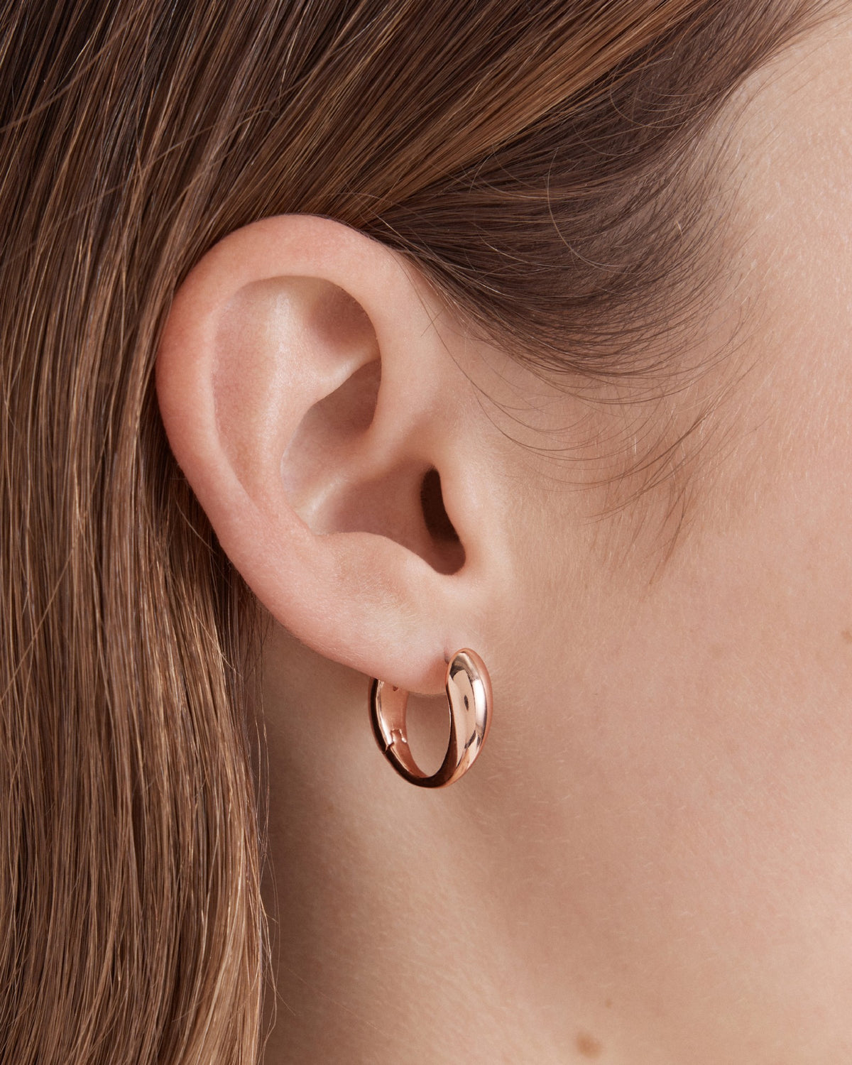 Anthem Drop Earrings - Rose Gold