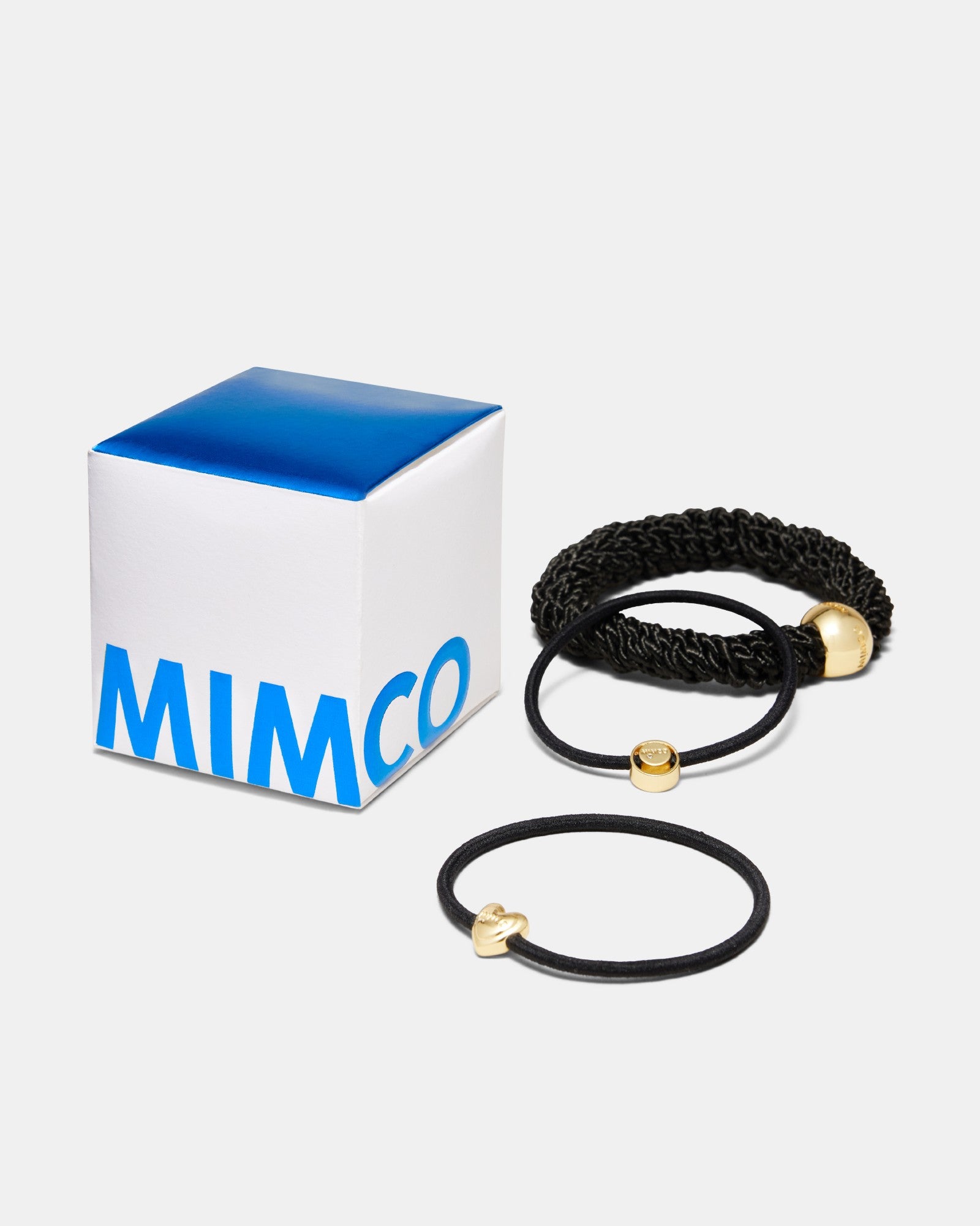 Cirque Hair Tie Trio Gift Box - Black