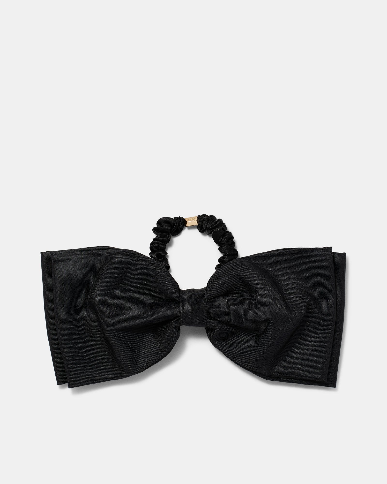 Grande Bow Scrunchie - Black
