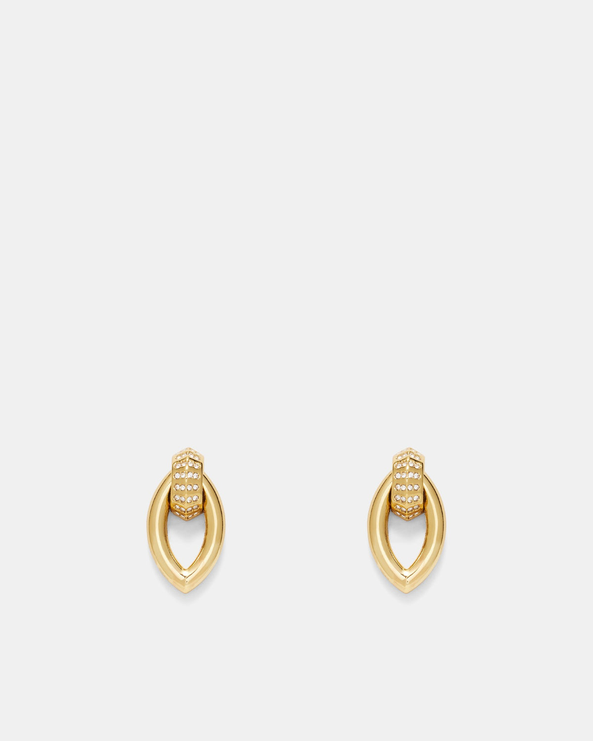 Believe Drop Earrings - Gold