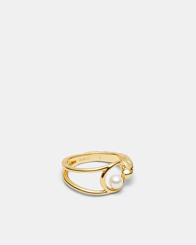 Cadence Pearl Ring - Gold
