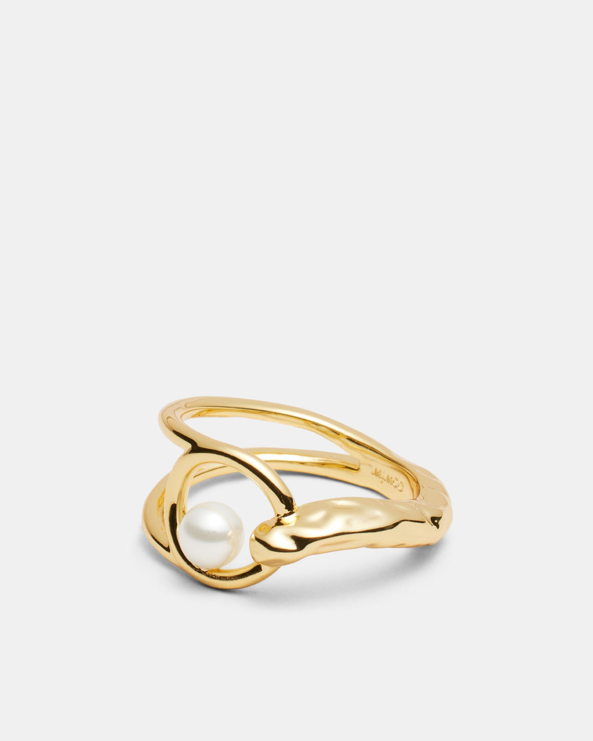 Cadence Pearl Ring - Gold