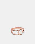 Cadence Pearl Ring - Rose Gold