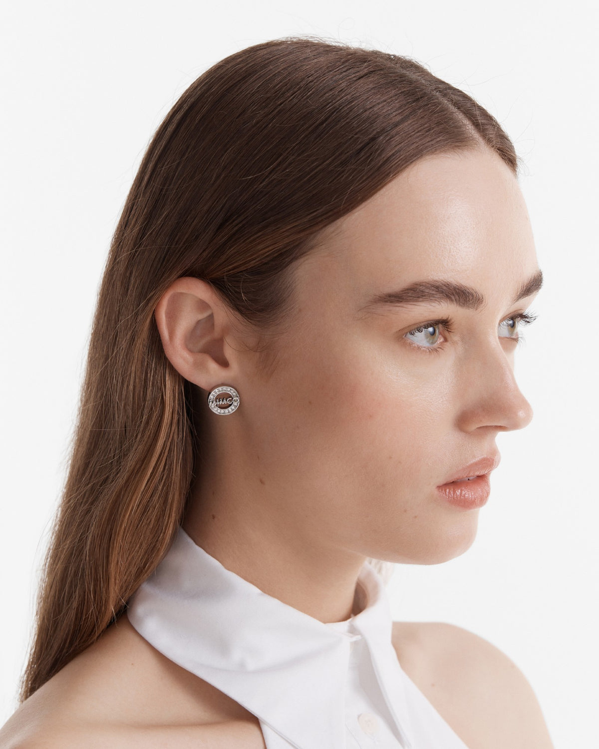 Alliance Stud Earrings - Silver