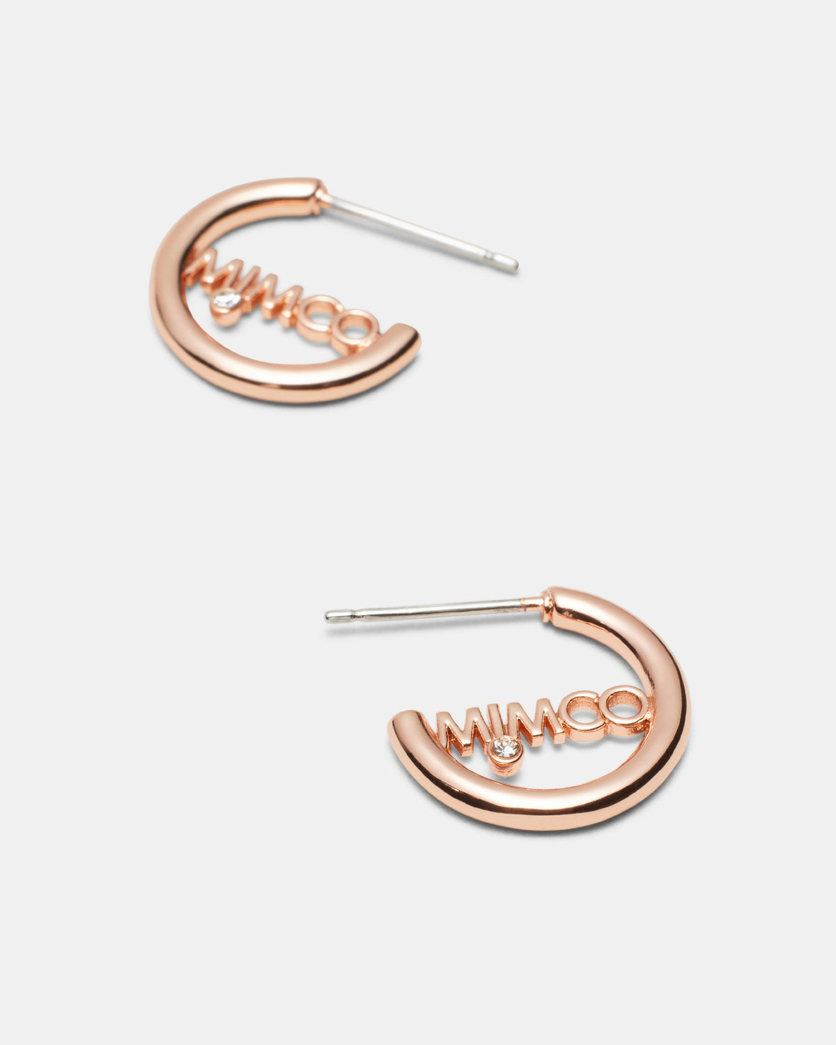 Alliance Hoop Earrings - Rose Gold