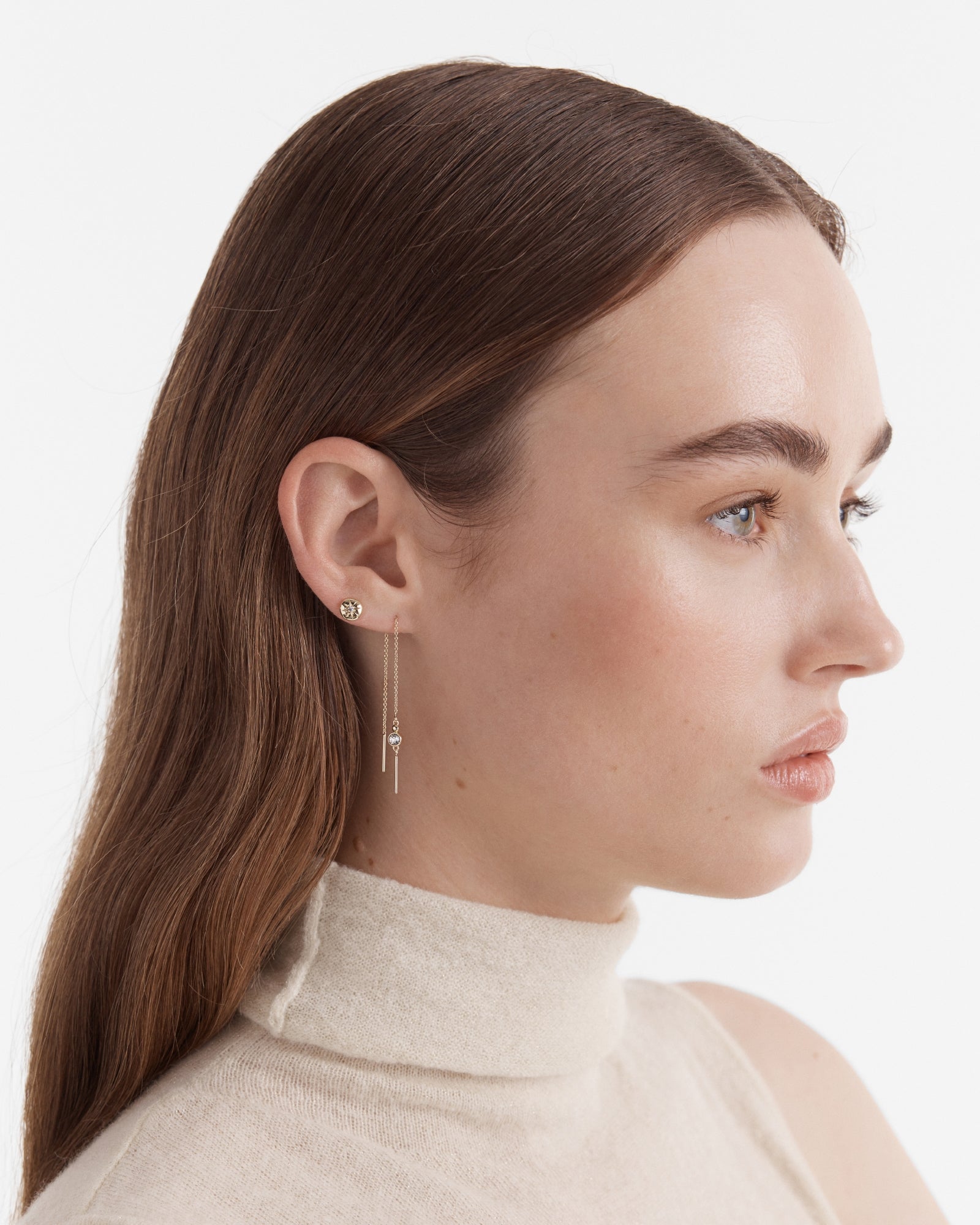 Mystique Earrings Duo Set - Gold