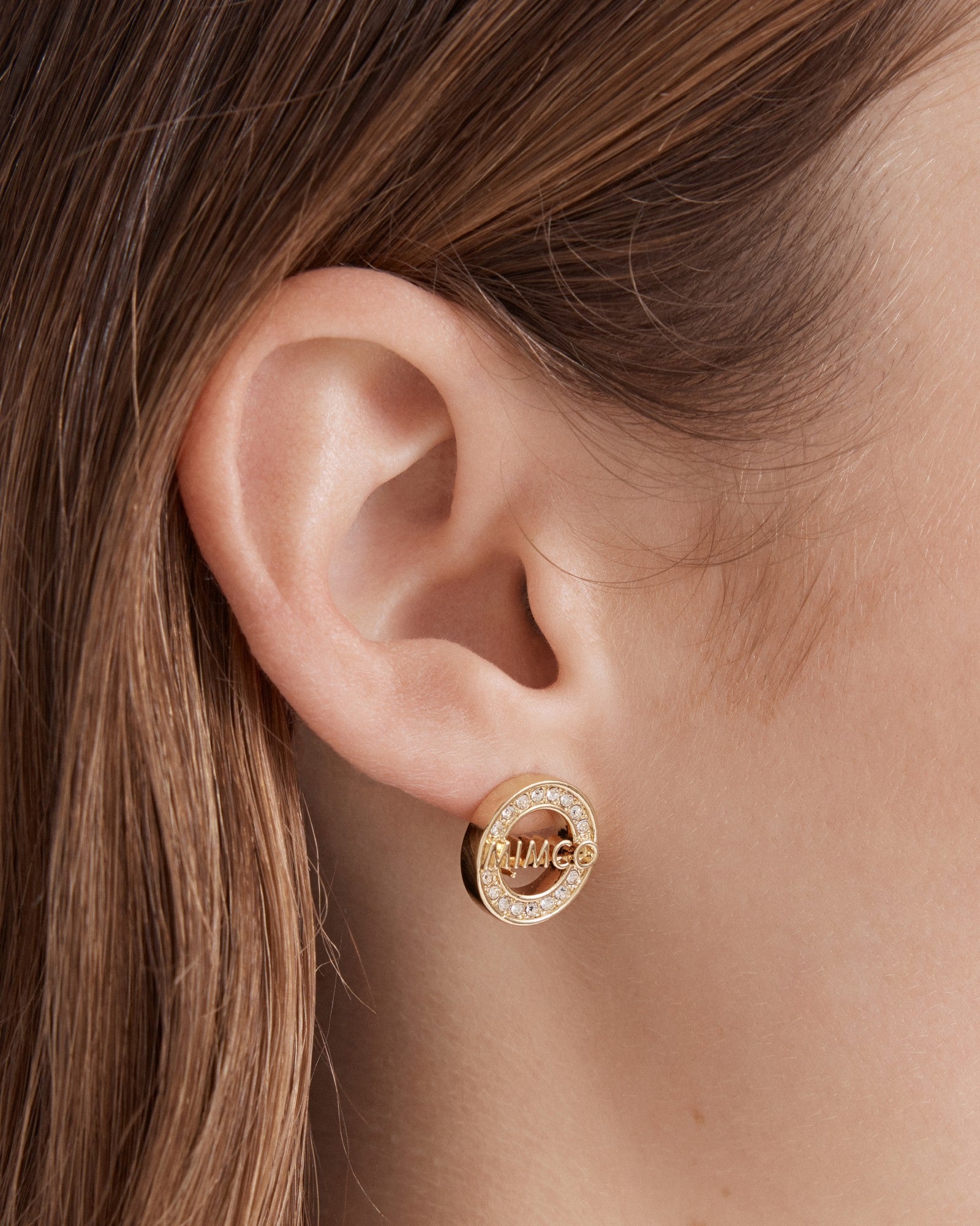 Alliance Stud Earrings - Gold
