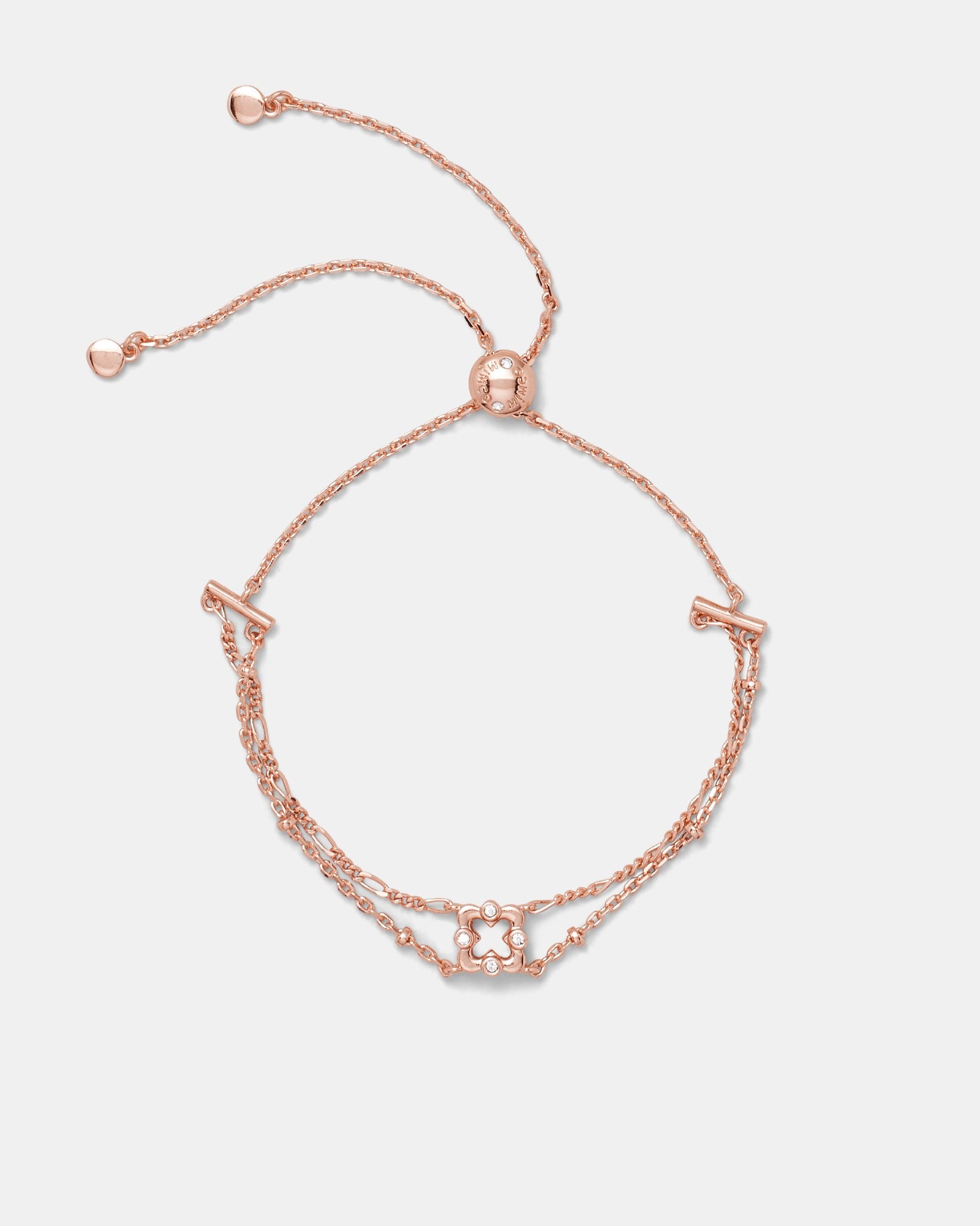 Wistful Toggle Bracelet - Rose Gold