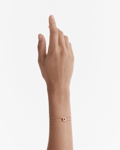 Wistful Toggle Bracelet - Rose Gold
