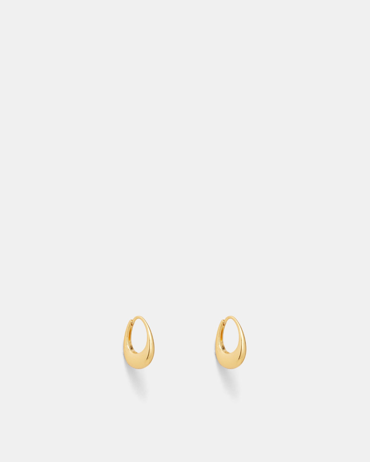 Pelle Hoop Earrings - Gold