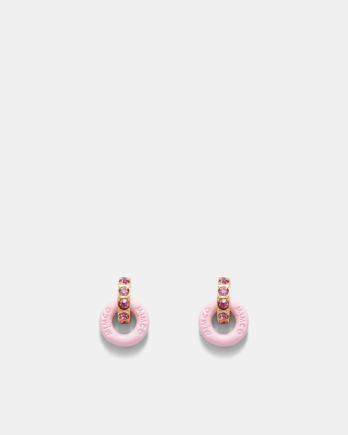 Circulate Stud Earrings - Pink Sorbet