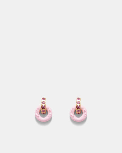 Circulate Stud Earrings - Pink Sorbet