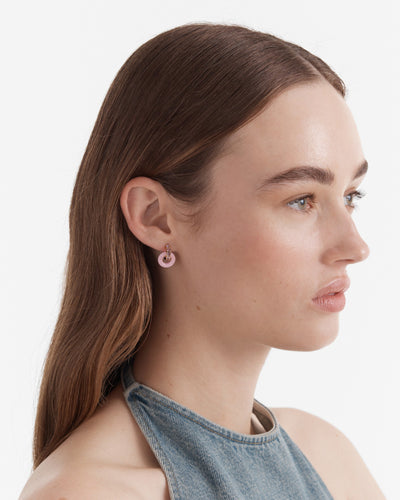 Circulate Stud Earrings - Pink Sorbet