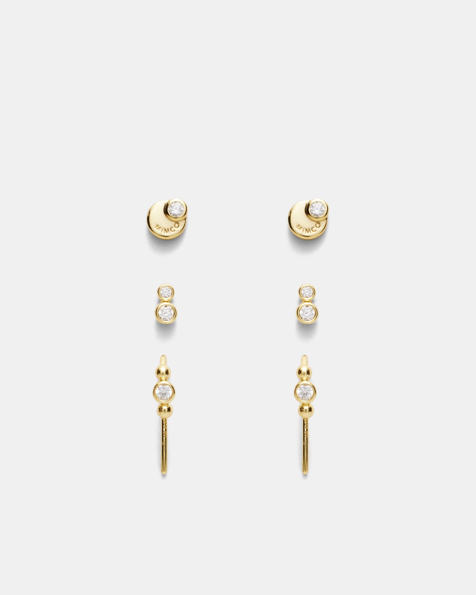 Effervesce Earrings Set - Gold