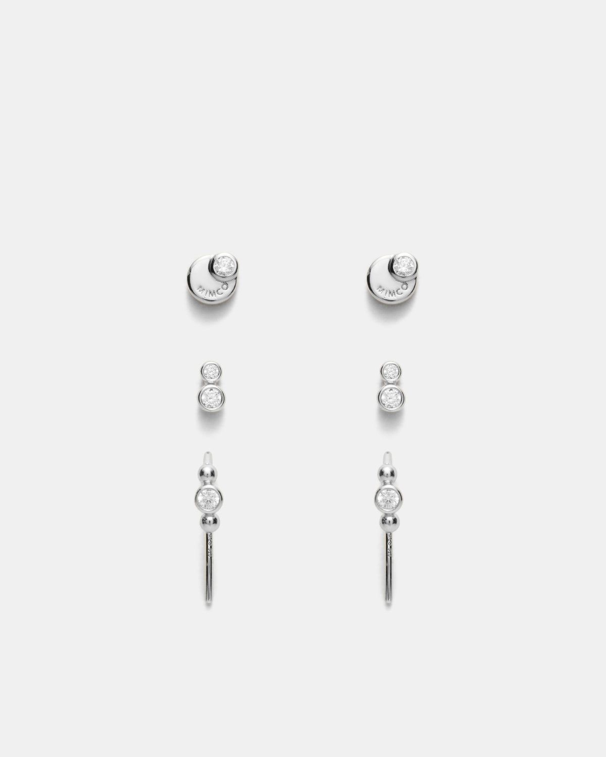Effervesce Earrings Set - Silver