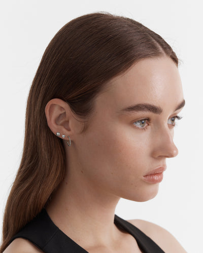 Vivacity Earrings Set - Silver