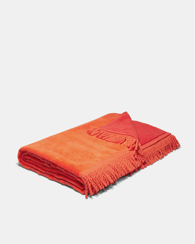 Verano Beach Towel - Mandarin