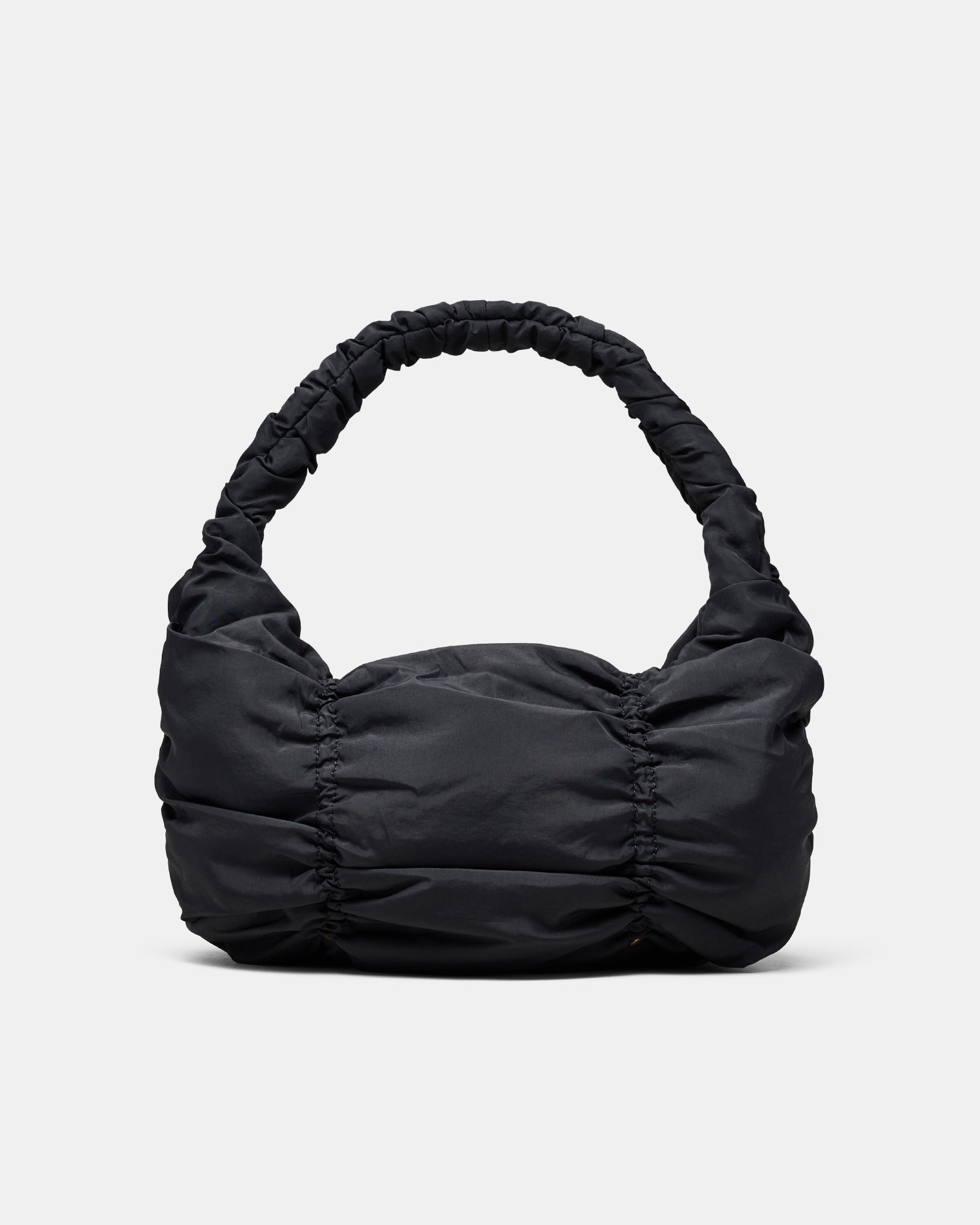 Solace Crescent Shoulder Bag - Black