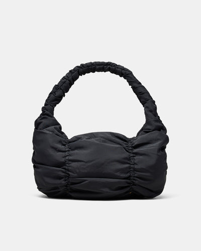 Solace Crescent Shoulder Bag - Black