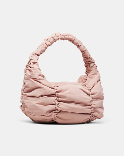 Solace Crescent Shoulder Bag - Petal Pink