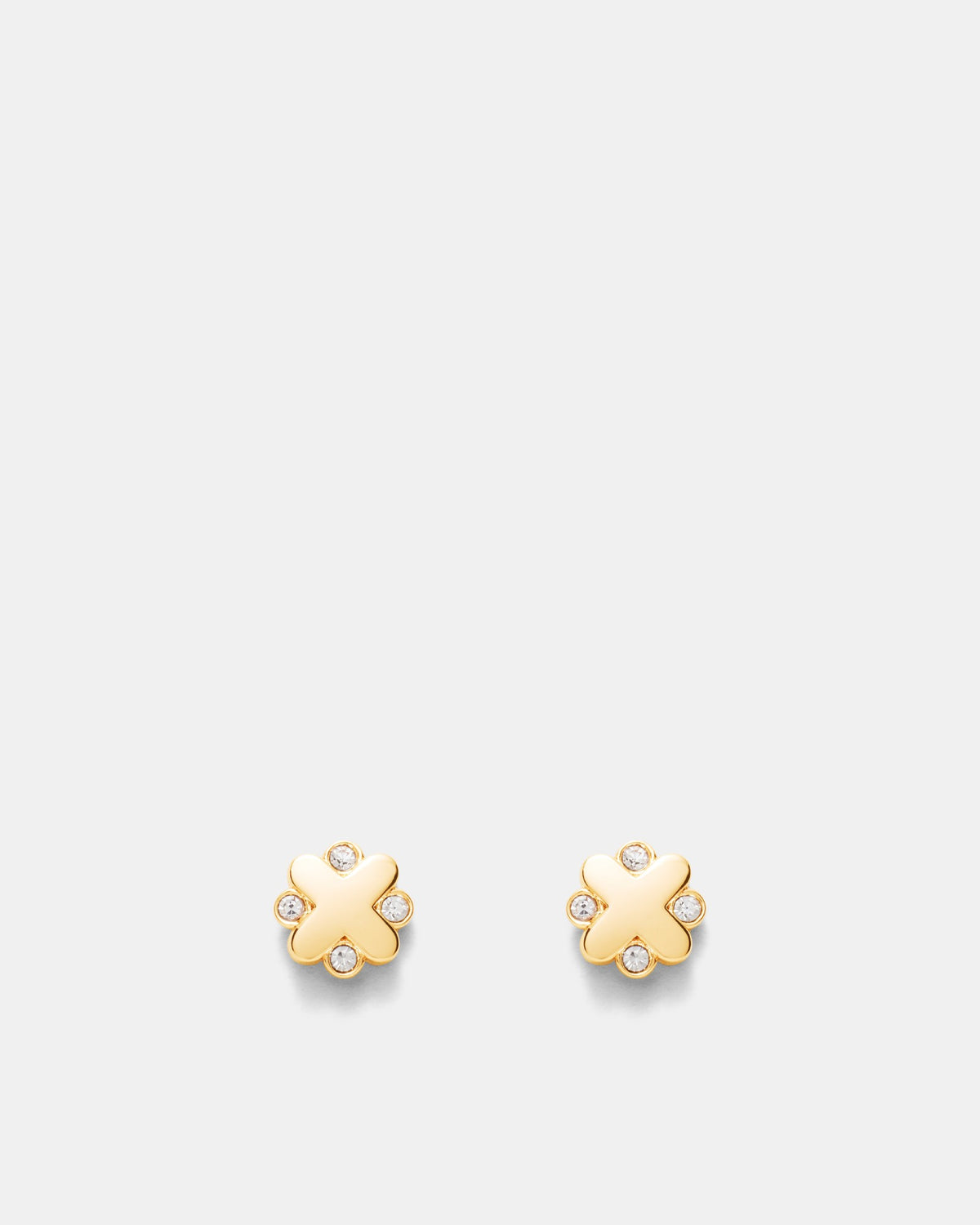 Supermicra Stud Earrings Gift Box - Gold