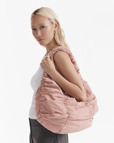Solace Large Crescent Bag - Petal Pink