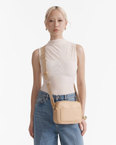 Northcote Camera Crossbody Bag - Biscuit