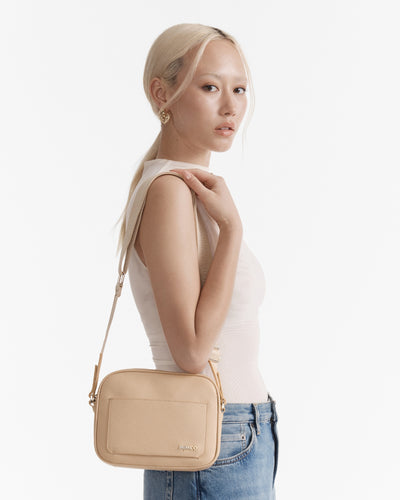 Northcote Camera Crossbody Bag - Biscuit