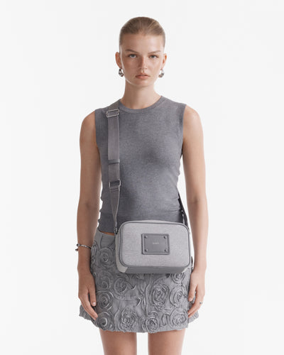 Brunswick Crossbody Bag - Grey Marle