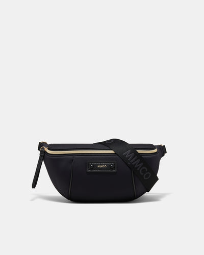 Brunswick Sling Crossbody Bag - Black Light Gold