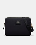 Brunswick Laptop Bag - Black Light Gold