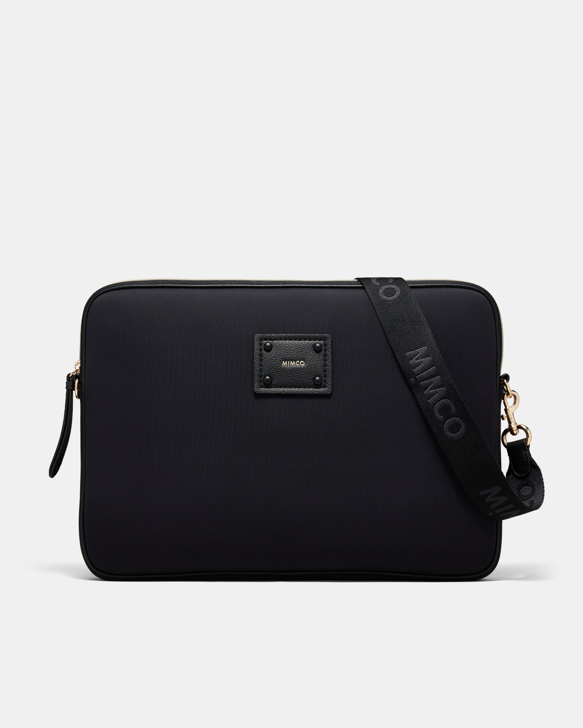 Brunswick Laptop Bag - Black Light Gold