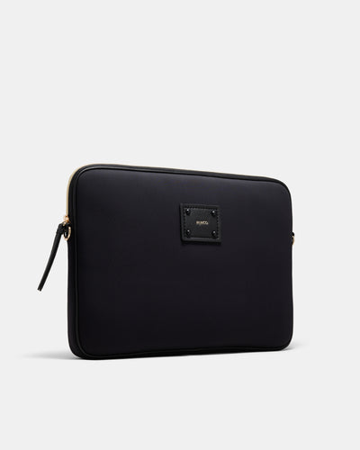 Brunswick Laptop Bag - Black Light Gold