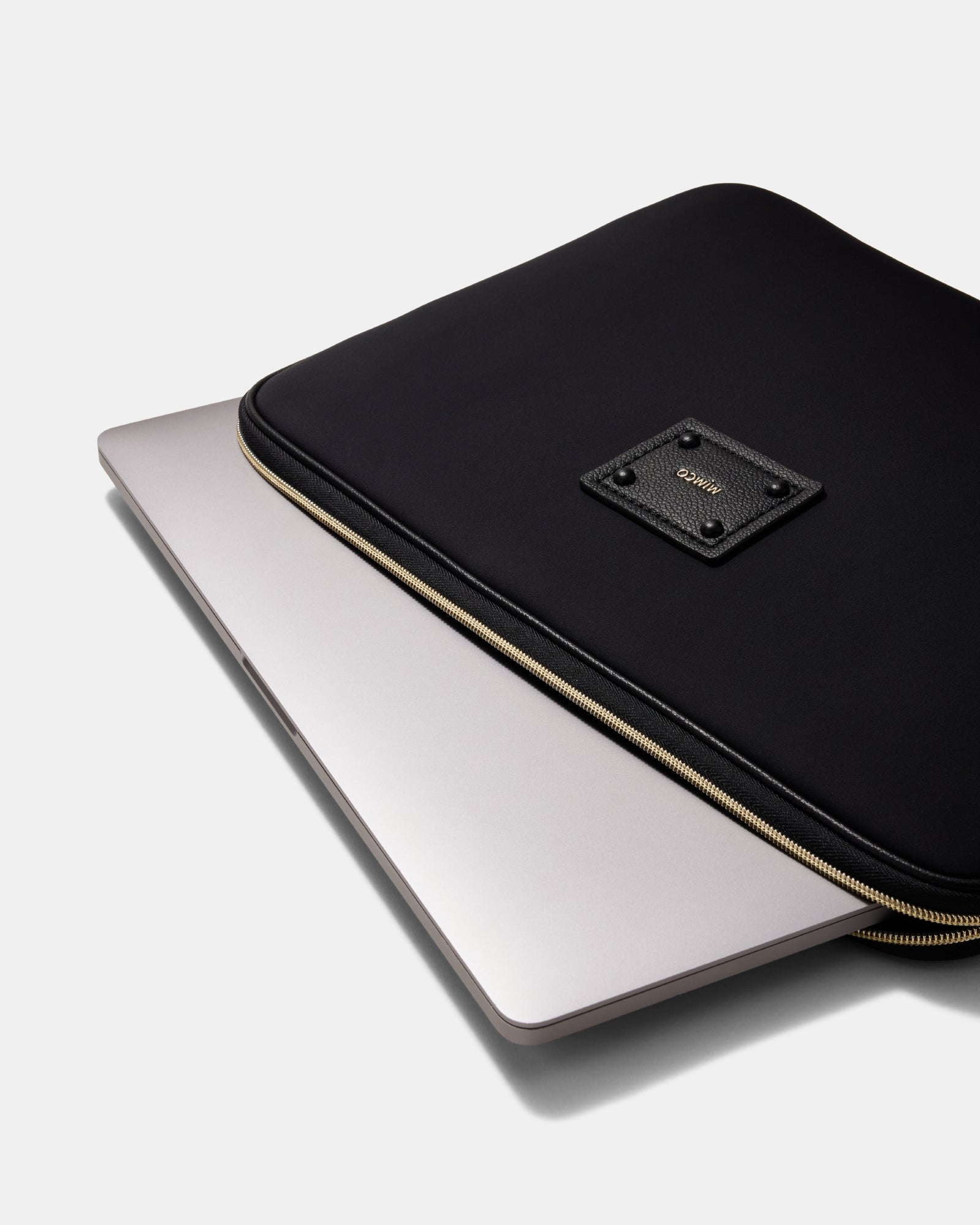 Brunswick Laptop Bag - Black Light Gold