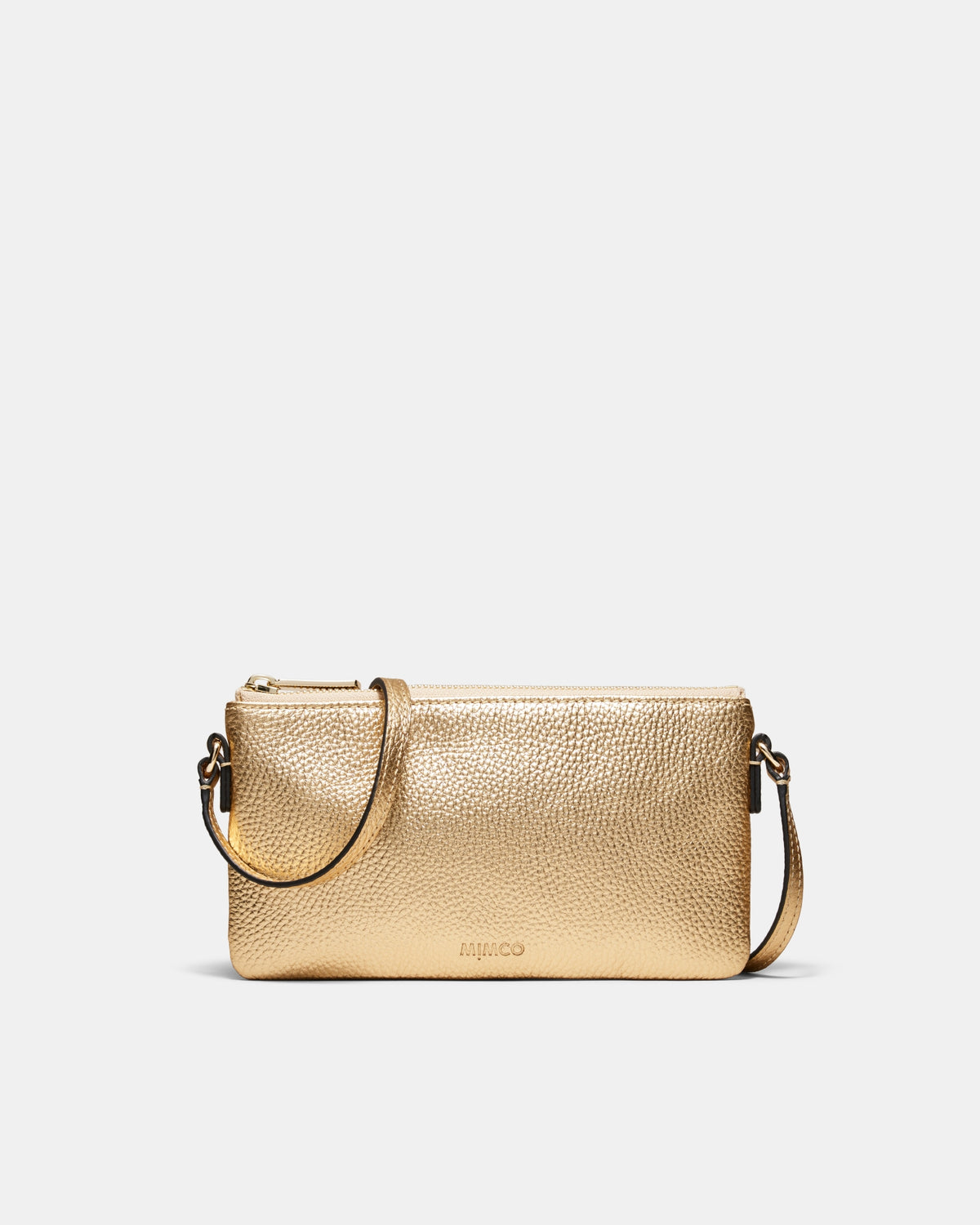Rhiannon Pouch Crossbody Bag - Light Gold