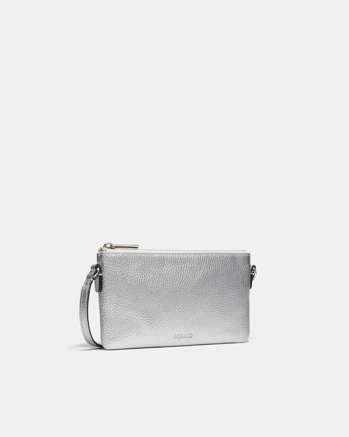 Rhiannon Pouch Crossbody Bag - Silver
